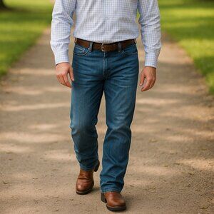 Ariat RigTek H2O Composite Toe Work Boots – Size 11 EE Wide | Oiled Brown / Blac